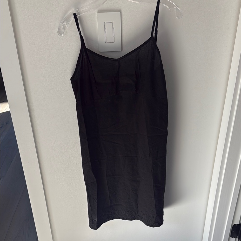 Kerry Cassil Black slip dress